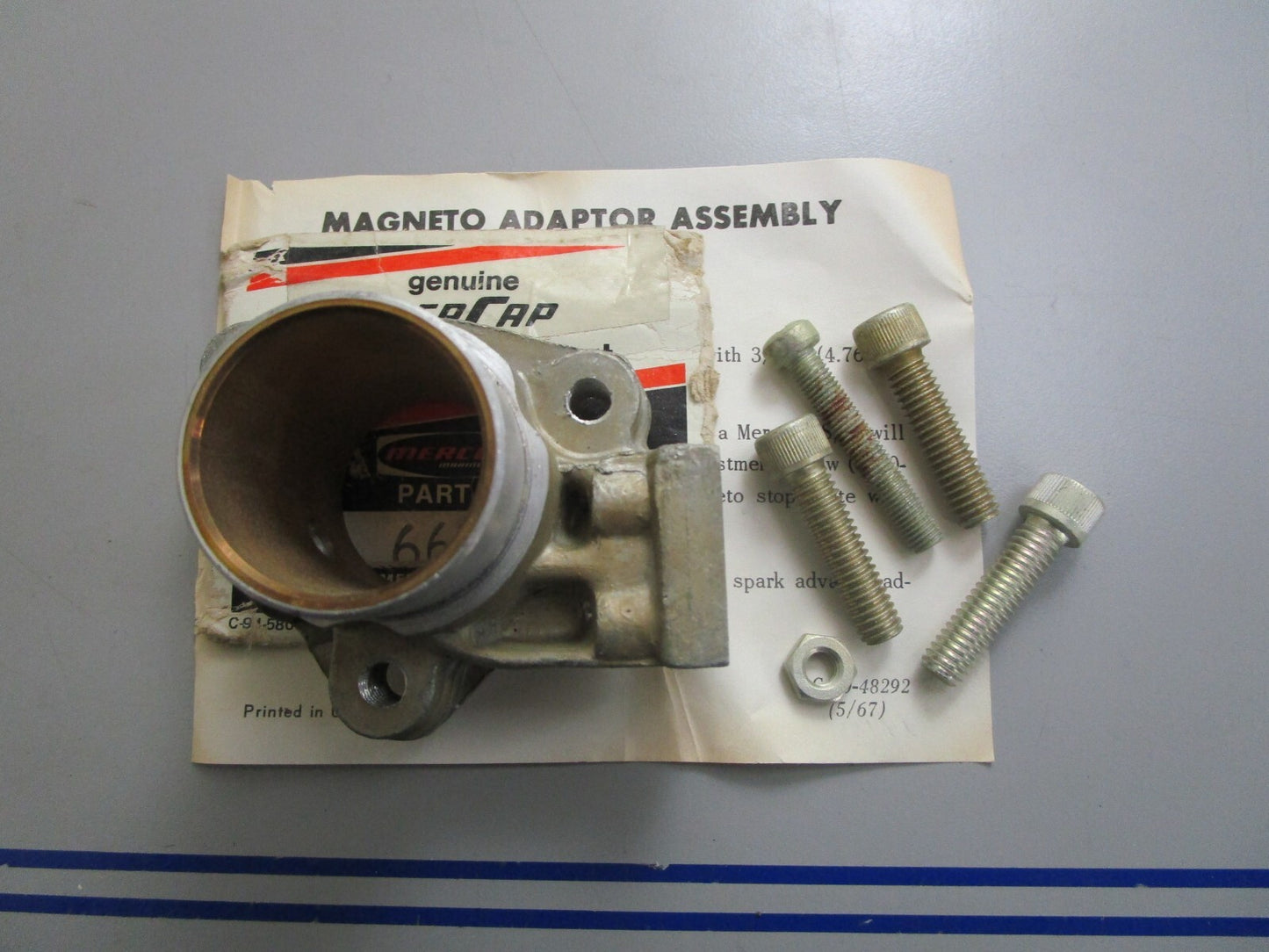 *NEW OEM* 0820 Mercury Quicksilver Ignition Driver Adaptor 66856A1 66164