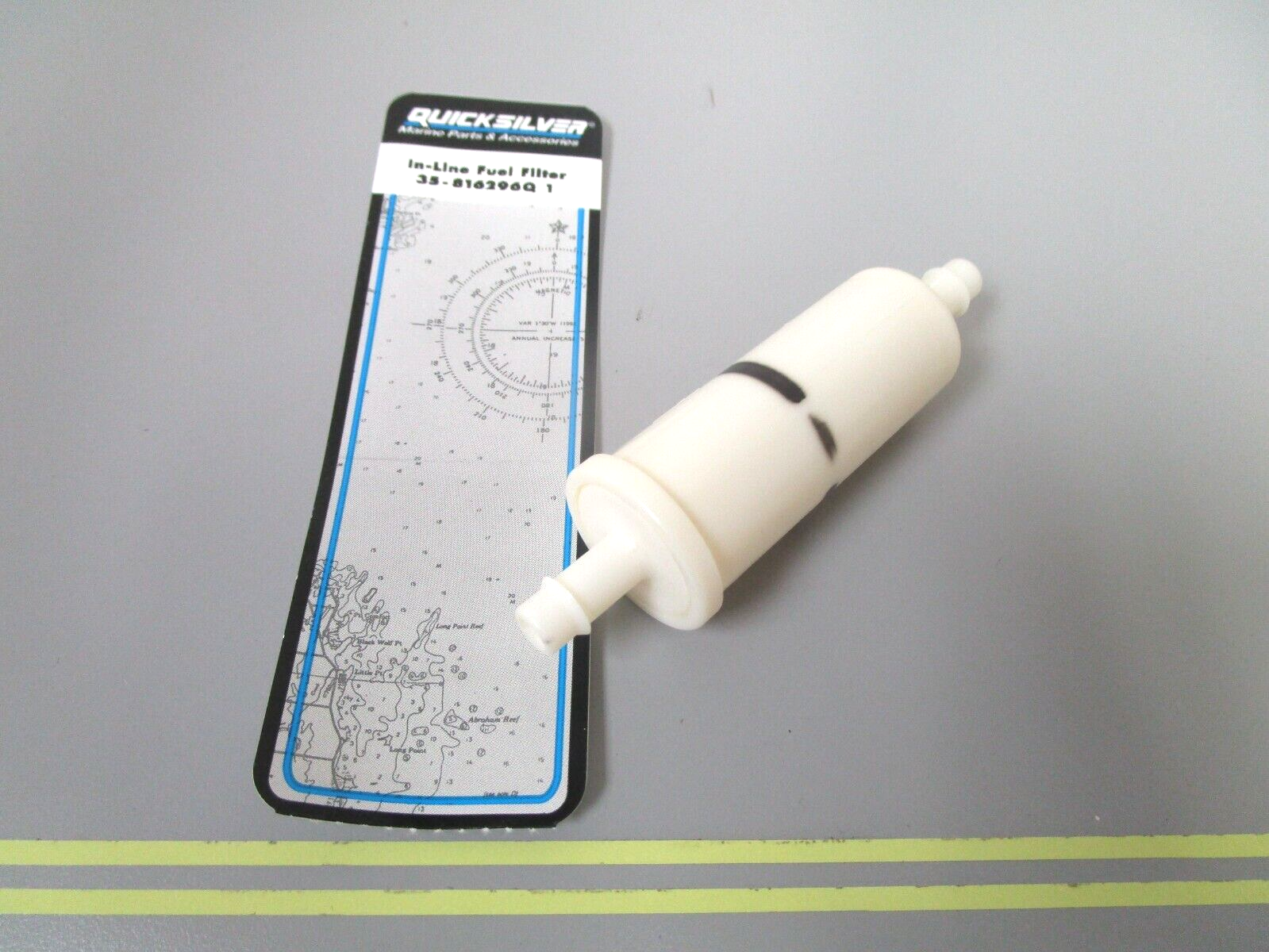 *NEW OEM* 0750 Mercury Quicksilver IN LINE FUEL FILTER 35-816296Q1