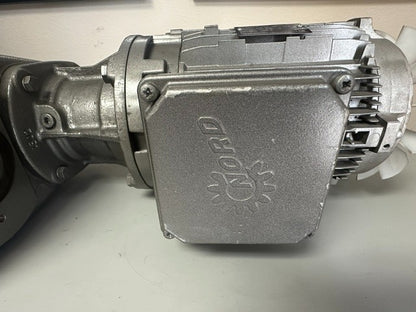 Nord SK 1282AZH-90SP/4 NEW NOS Gear Motor 1.5 HP 85 RPM 20.57:1 Right Angle