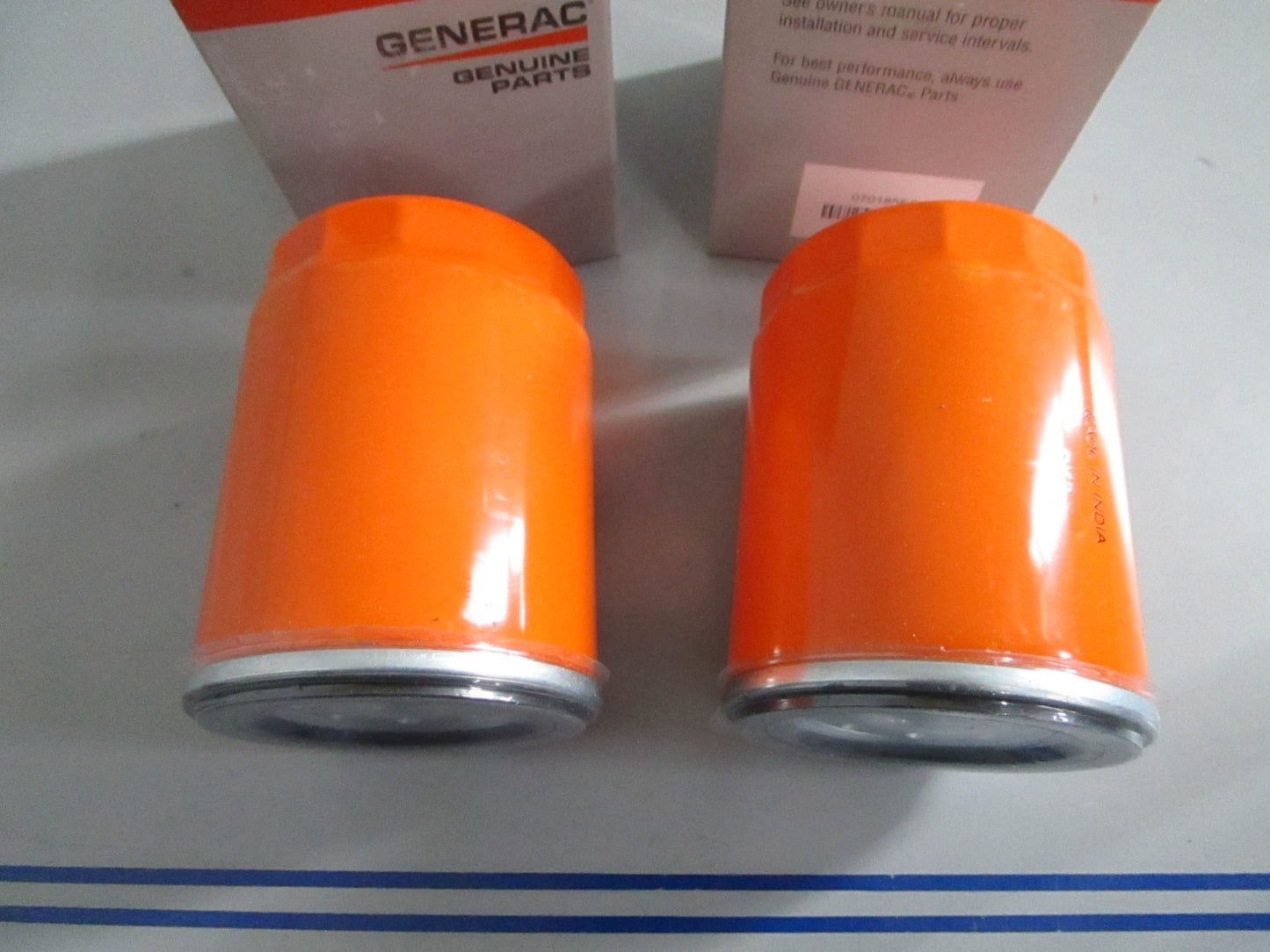 NEW OEM (LOT OF 2) 070185ES Generac Oil Filter 0820