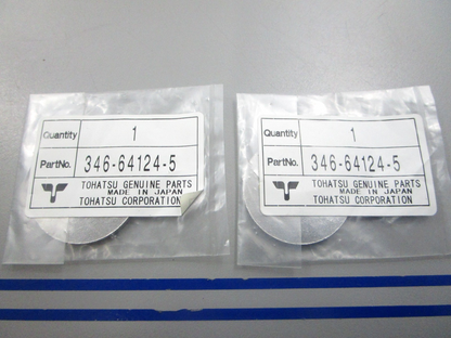 NEW OEM (LOT OF 2) 346-64124-5 346641245 Tohatsu Washer 0810