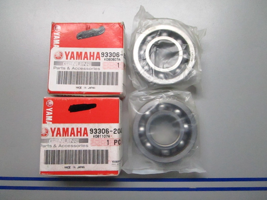 *NEW OEM* (LOT OF 2) 0810 Yamaha Bearing 93306-20427