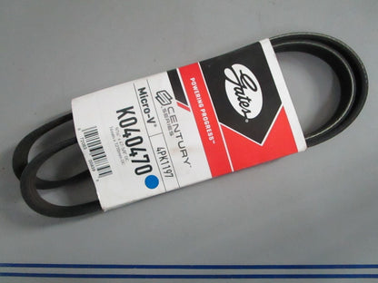 NEW K040470 Gates Century Series Micro-V Serpentine Belt 0820