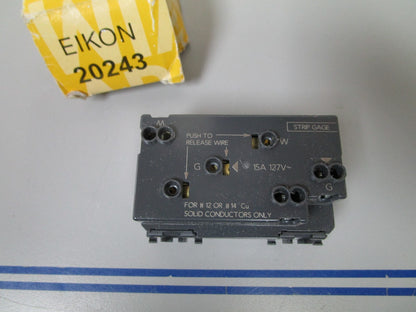 *NEW* 0720 Vimar Eikon 2P+T 15A Socket Outlet 20243