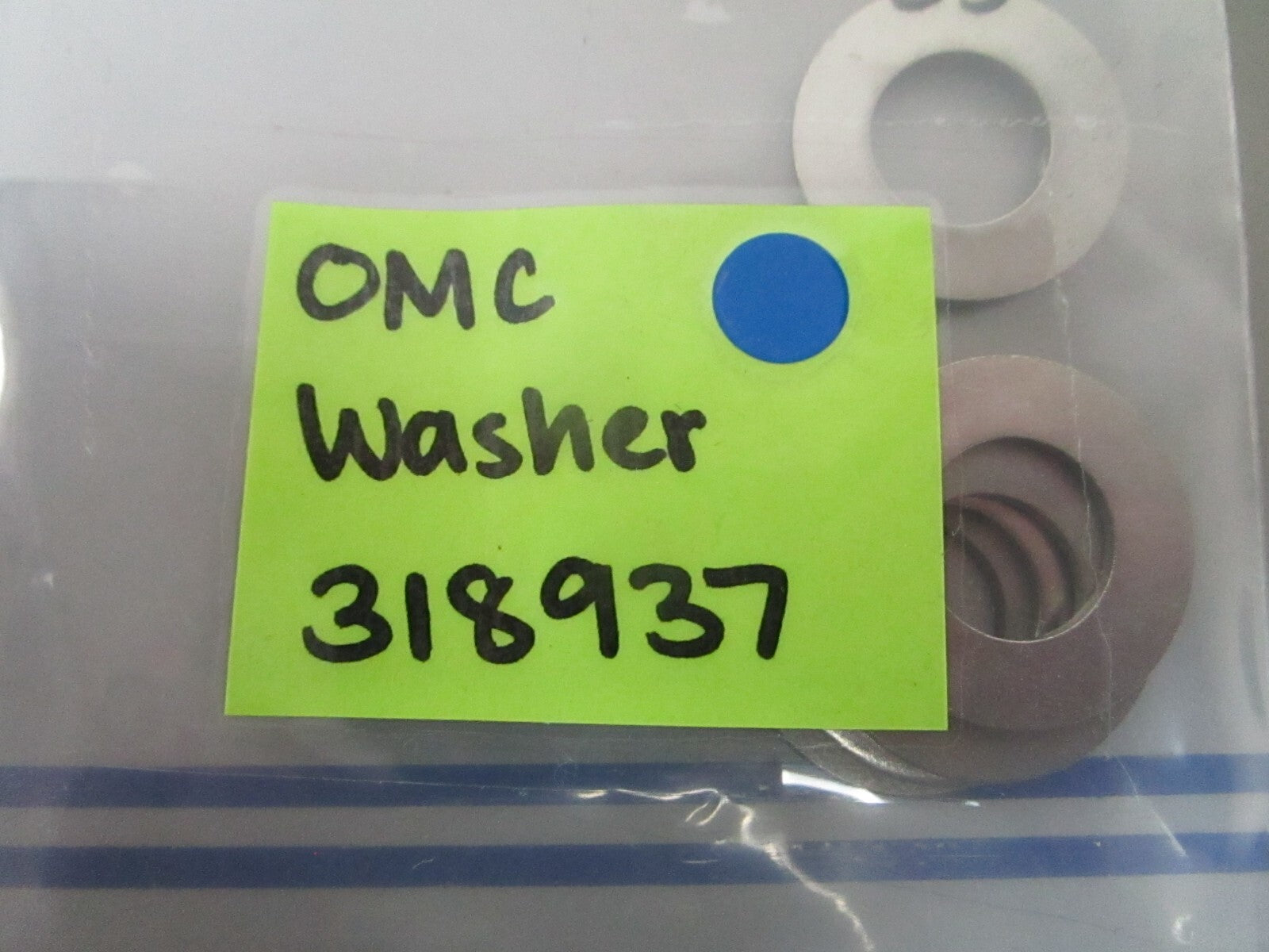 *NEW OEM* (LOT OF 5) 0810 OMC Johnson Evinrude Washer 318937 0318937