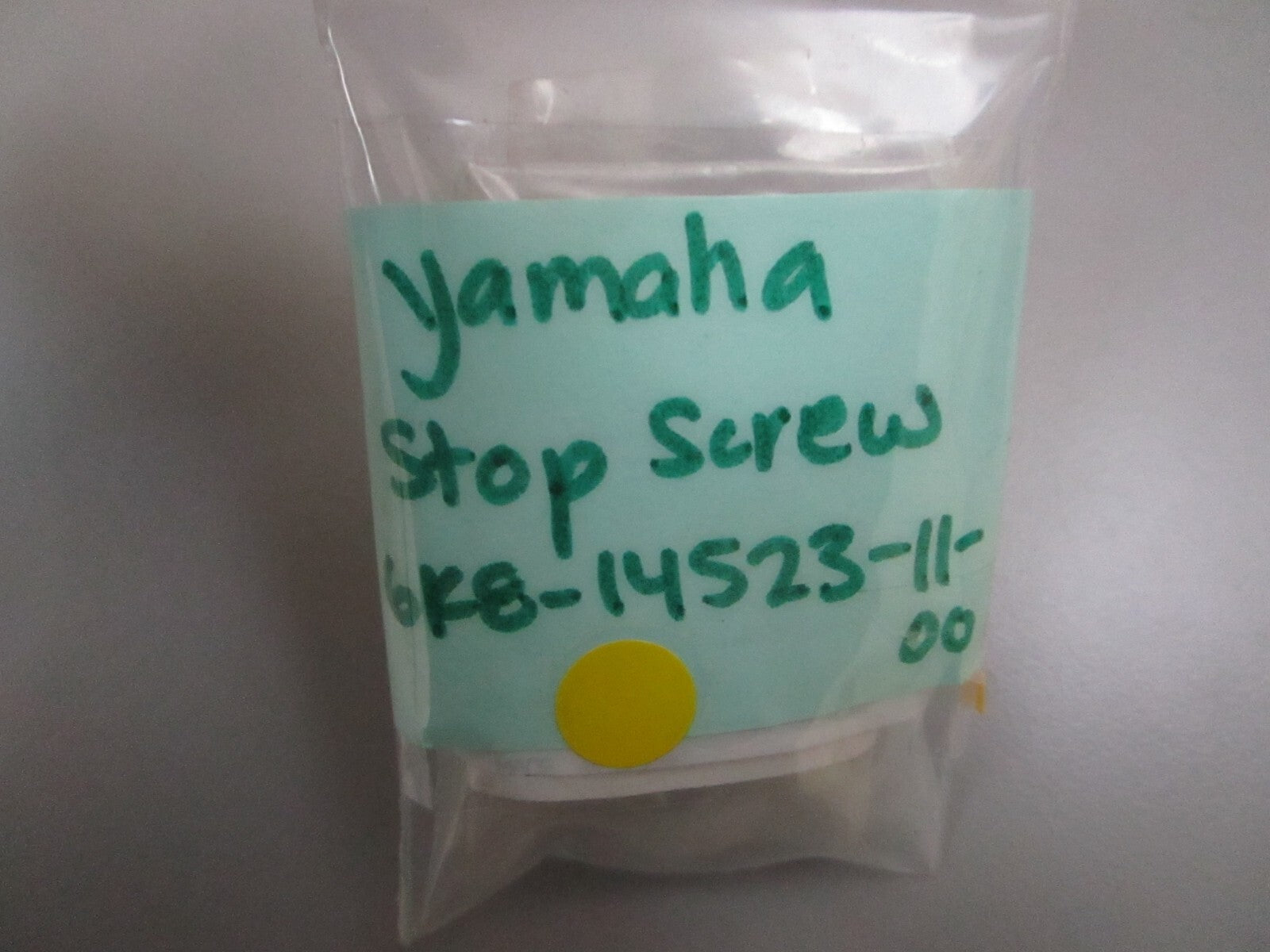 *NEW OEM* 0810 Yamaha Stop Screw 6K8-14523-11-00