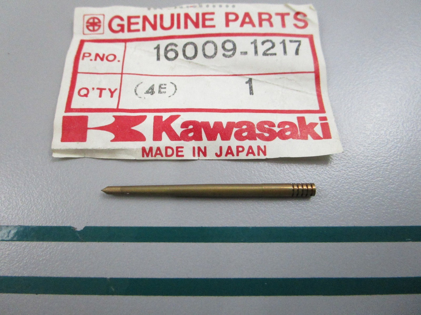 NEW OEM 16009-1217 Kawasaki Carburetor Jet Needle 0810