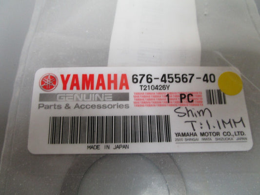 *NEW OEM* 0810 Yamaha (T:1.1MM) Shim 676-45567-40