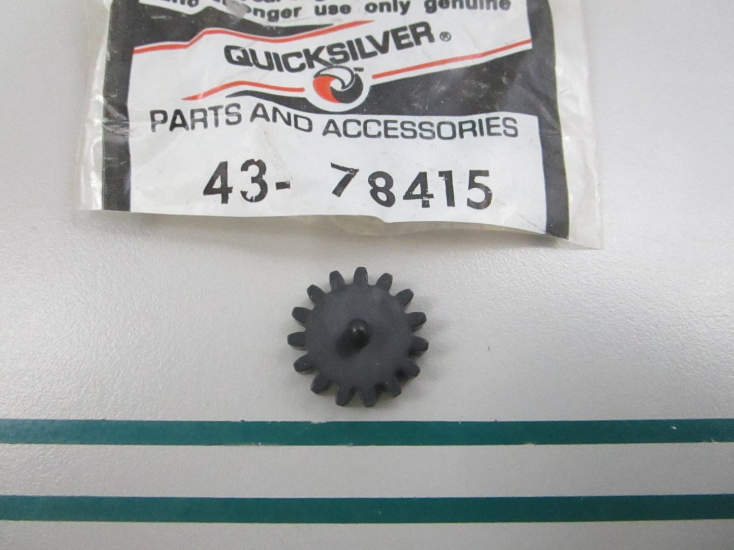 NEW OEM 43-78415 Mercury Quicksilver Idle Gear 0810