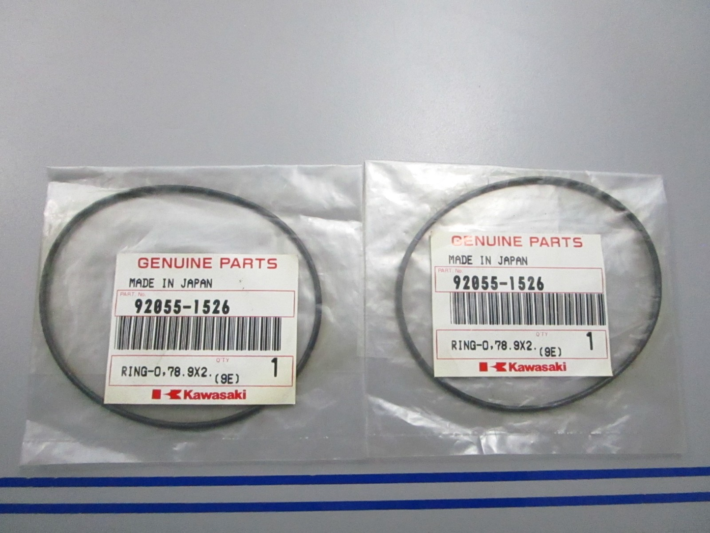 NEW OEM (LOT OF 4) 92055-1526 Kawasaki O-Ring 0810