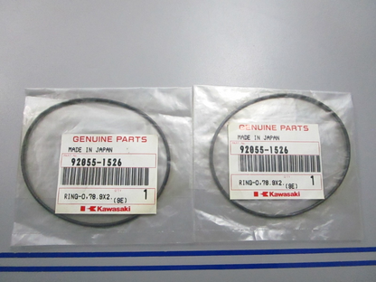 NEW OEM (LOT OF 4) 92055-1526 Kawasaki O-Ring 0810