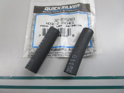 NEW OEM (LOT OF 2) 32-875283 Mercury Quicksilver 2" Hose 0810