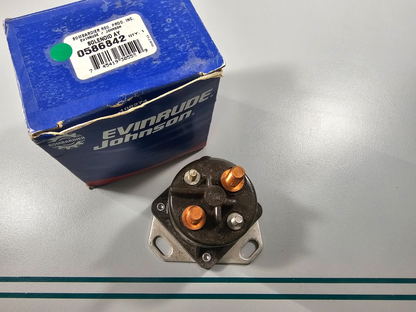 NEW OEM 585842 0585842 OMC Johnson Evinrude Solenoid Assembly 0810