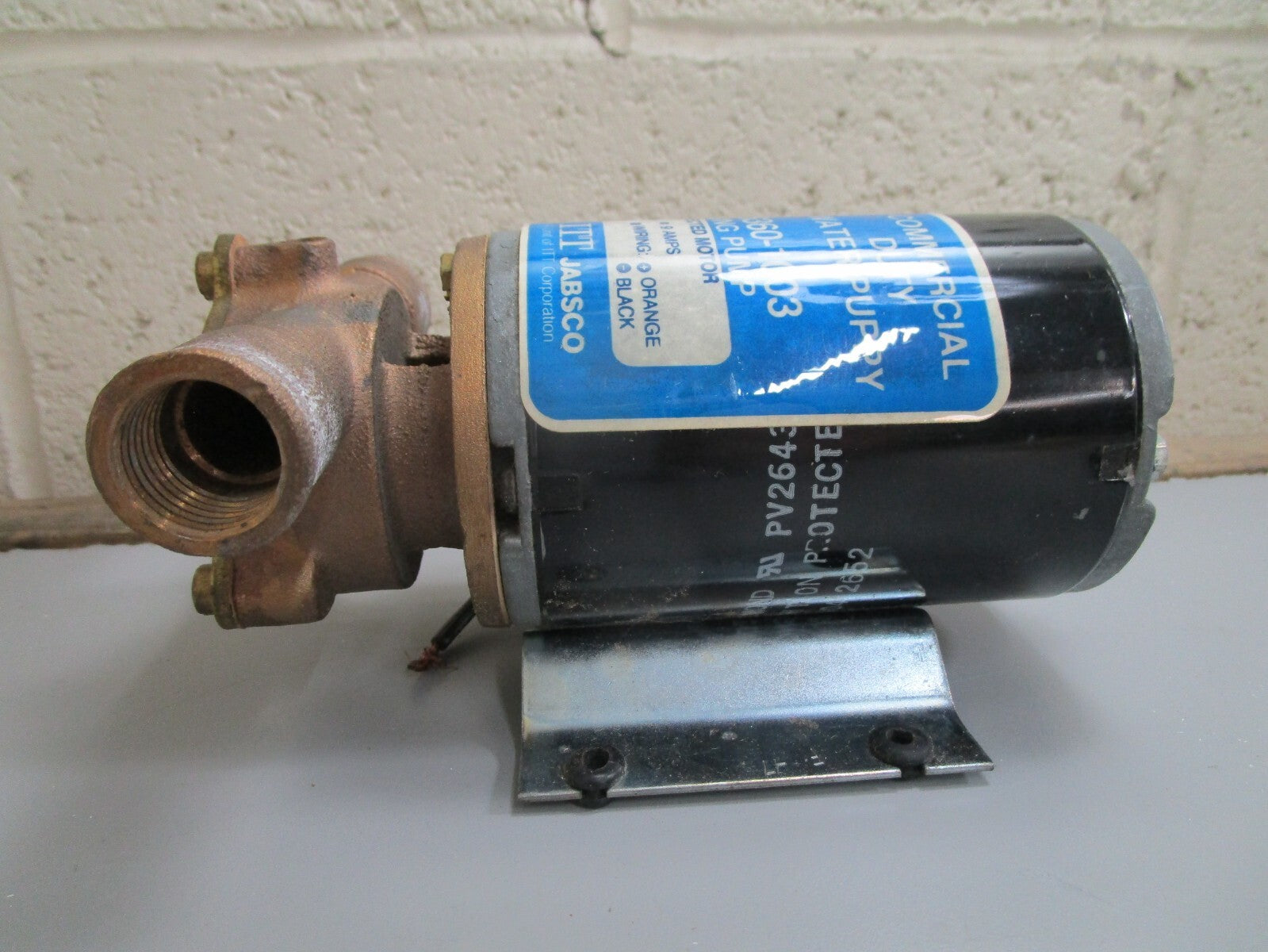 *NEW* 0820 Jabsco Commercial Duty Water Puppy 16360-1003