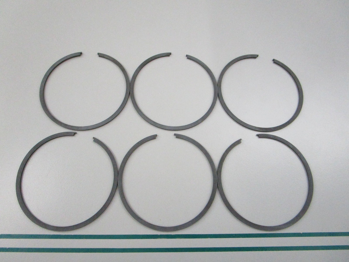 NEW OEM 39-78816A12 Mercury Quicksilver 6 Piston Ring Set 0810