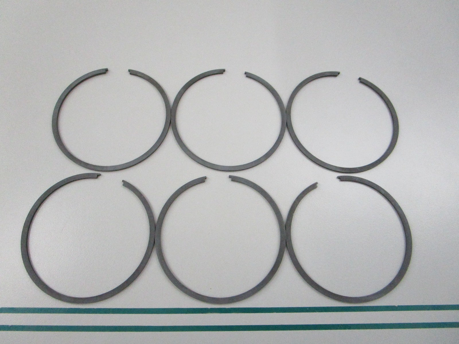 NEW OEM 39-78816A12 Mercury Quicksilver 6 Piston Ring Set 0810