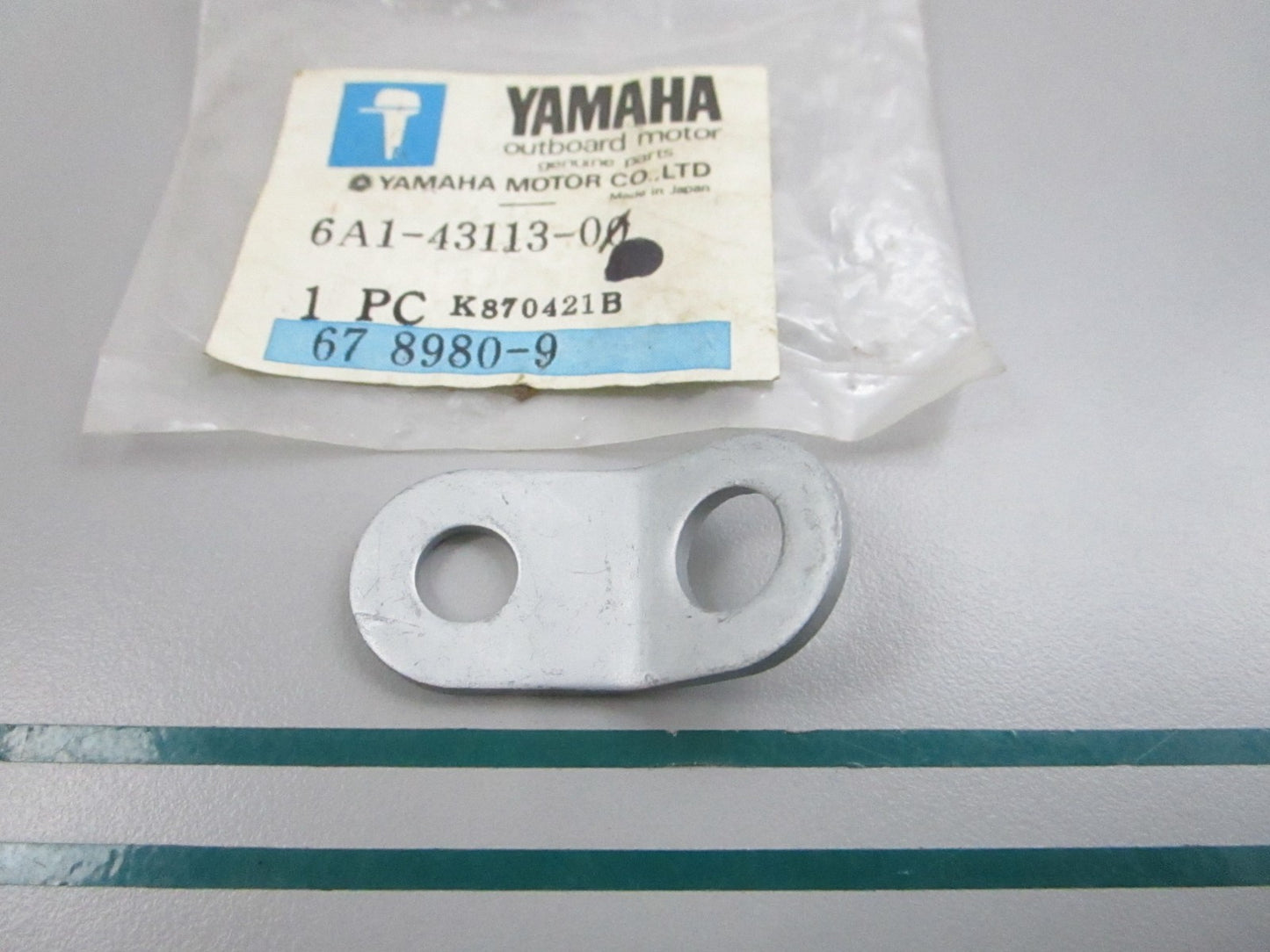 NEW OEM 6A1-43113-00-00 Yamaha Plate 0810