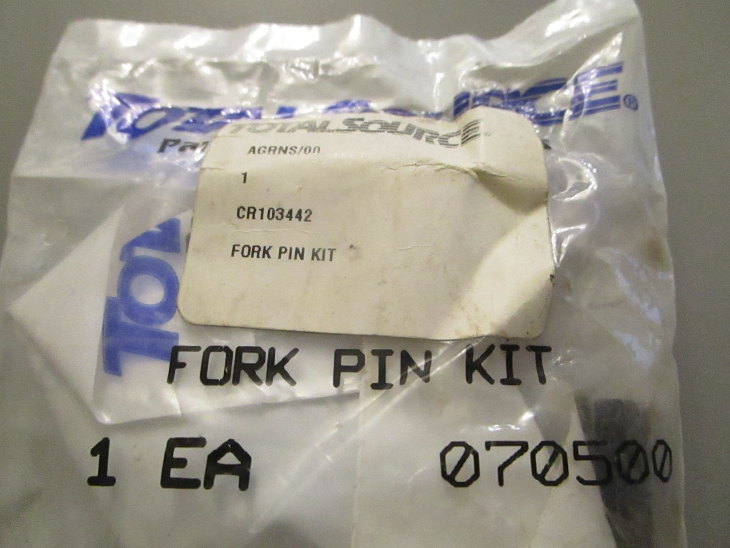 NEW Replaces: Crown CR103442 Total Source Forklift Pin Kit 0720