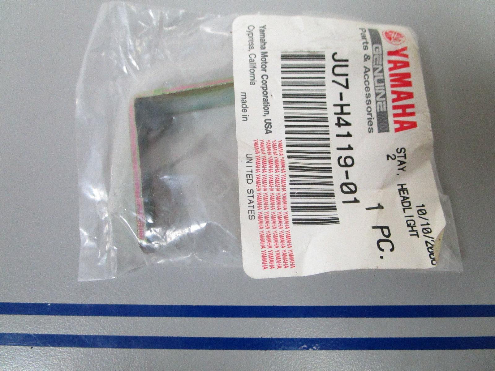 NEW OEM JU7-H4119-01-00 Yamaha Headlight Stay 0810