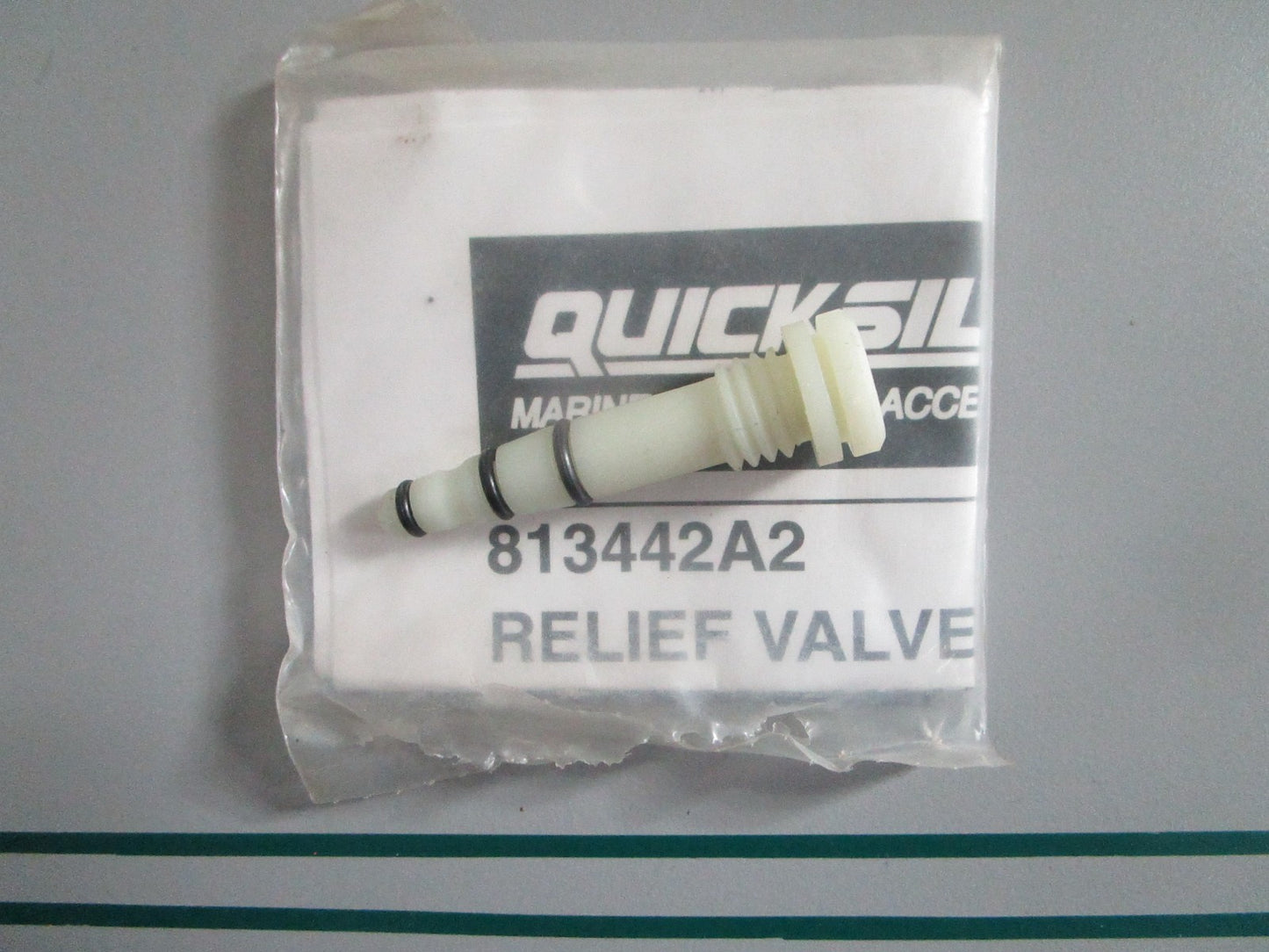 NEW OEM 813442A2 Mercury Quicksilver Relief Valve Kit 0820