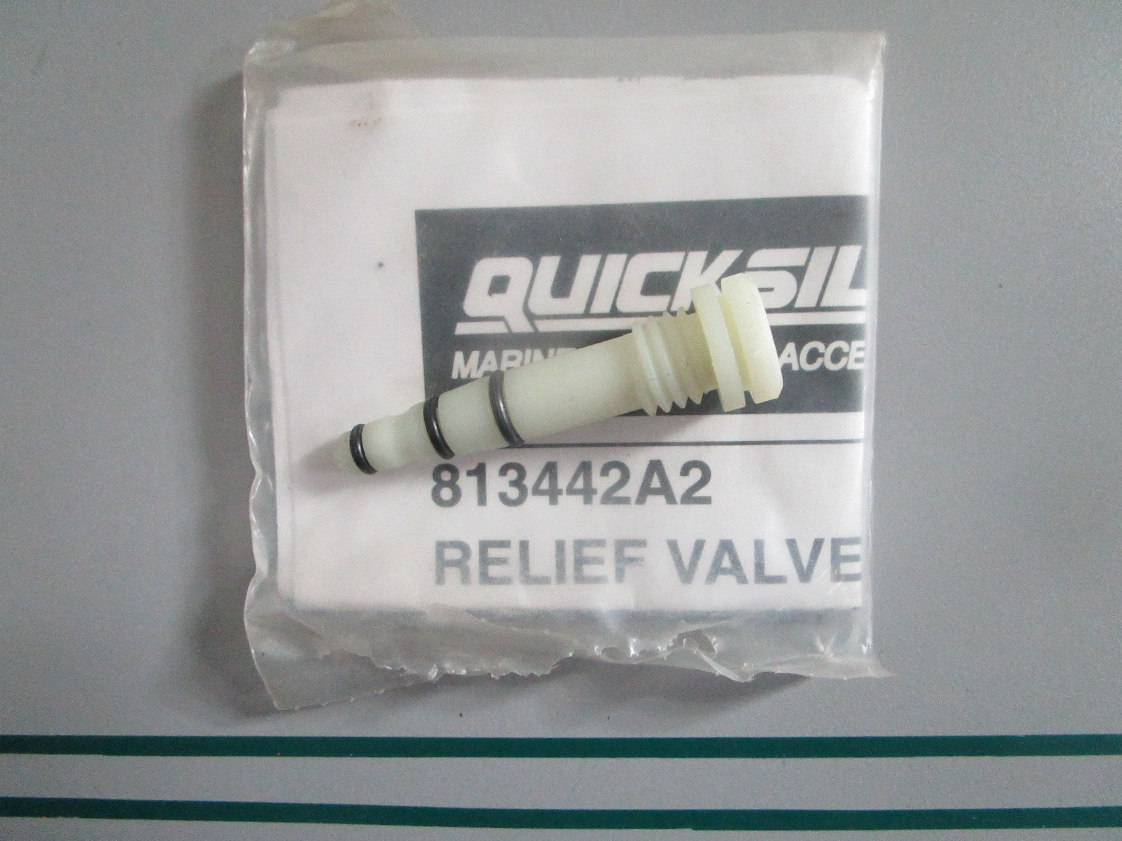 NEW OEM 813442A2 Mercury Quicksilver Relief Valve Kit 0820