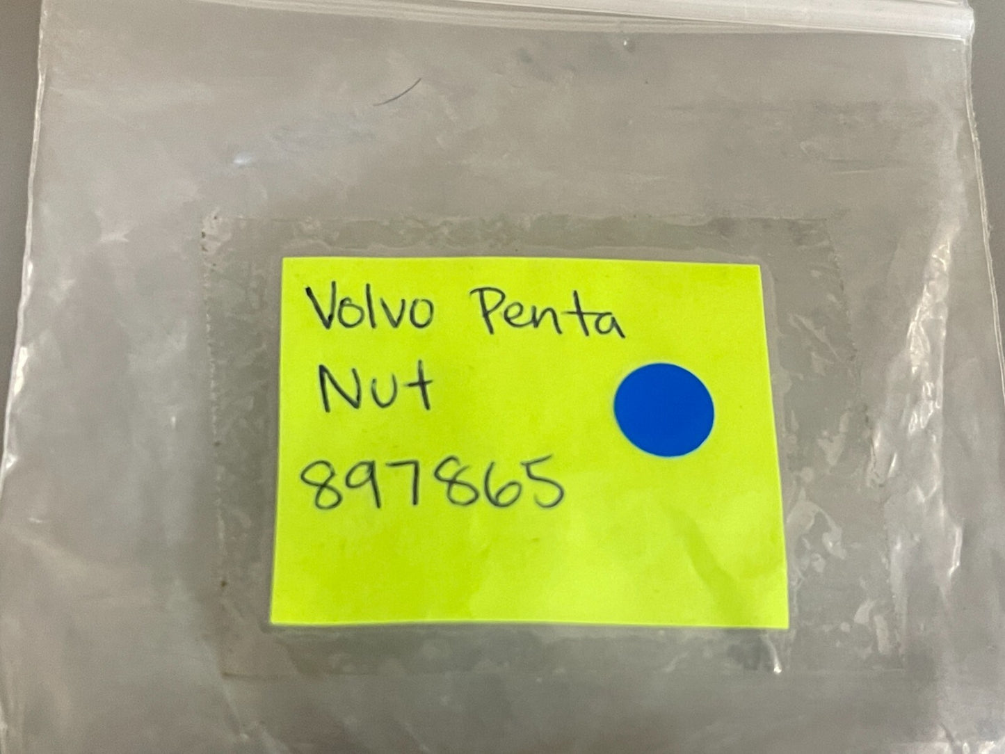 *NEW OEM* 0810 Volvo Penta Nut 897865