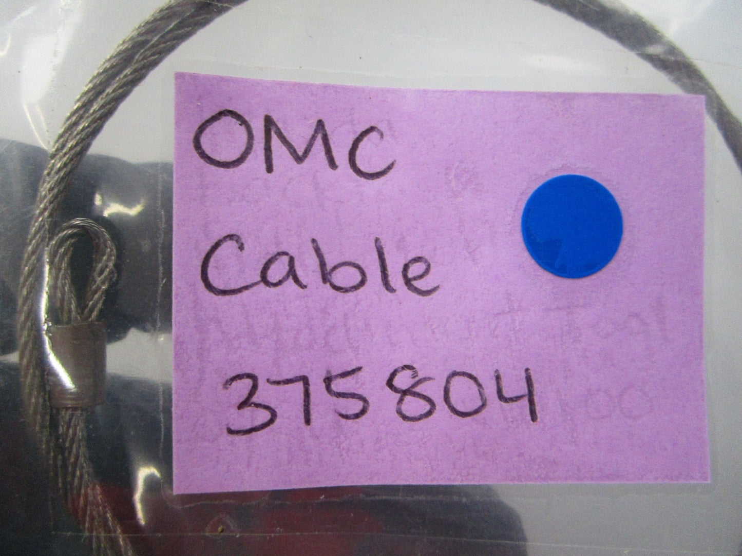 NEW OEM 375804 0375804 OMC Johnson Evinrude Cable 0810