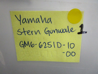 *NEW OEM* 0820 Yamaha Stern Gunwale 1 GM6-6251D-10-00