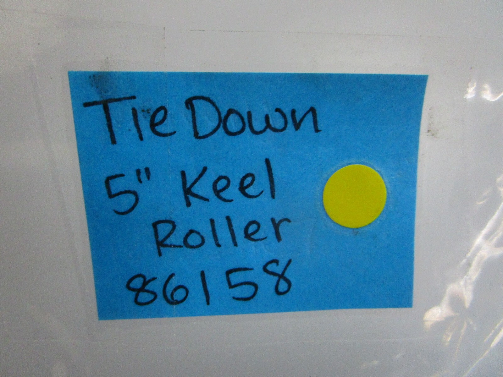 *NEW* 0820 Tie Down 5" Keel Roller 86158