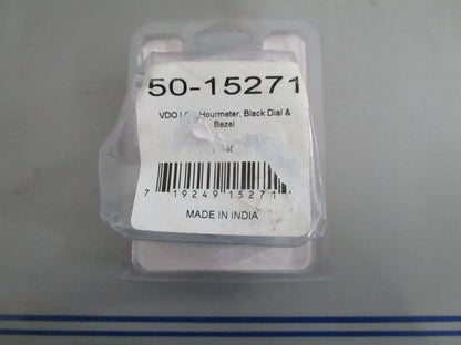NEW OEM 50-15271 Seachoice Black Dial & Bezel VDO LCD Hourmeter 0820