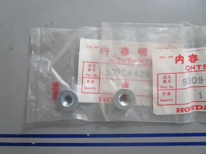 *NEW OEM* (LOT OF 2) 0810 Honda Flange Nut 90309-428-731