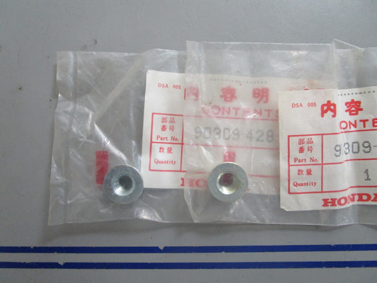 *NEW OEM* (LOT OF 2) 0810 Honda Flange Nut 90309-428-731