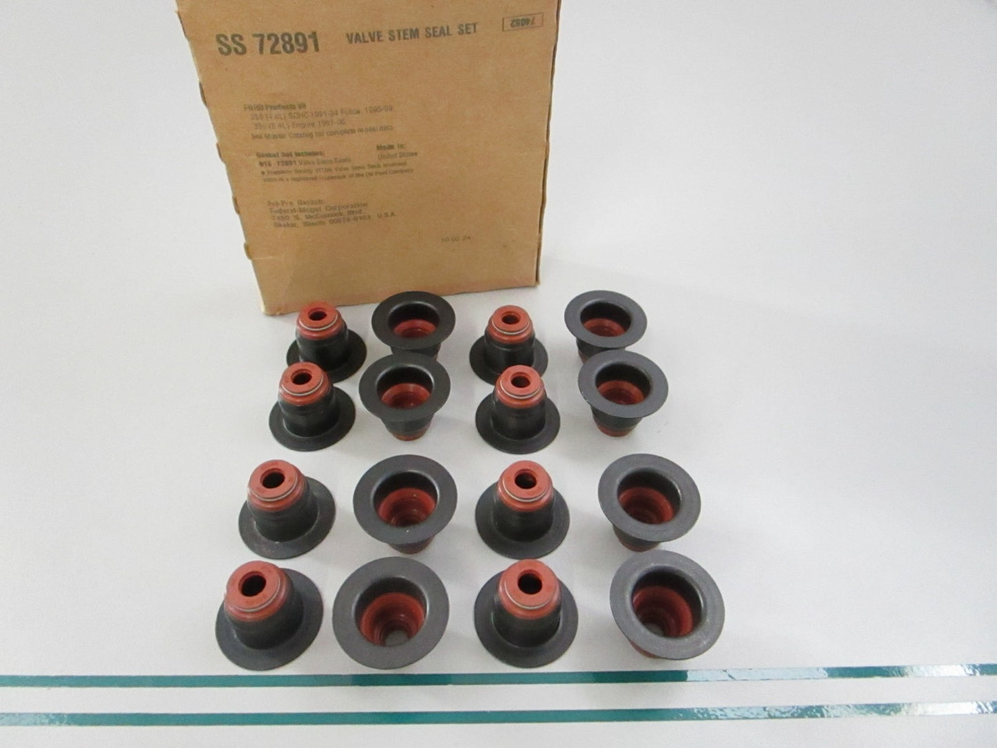 NEW SS 72891 Fel-Pro Valve Stem Seal Set 0810