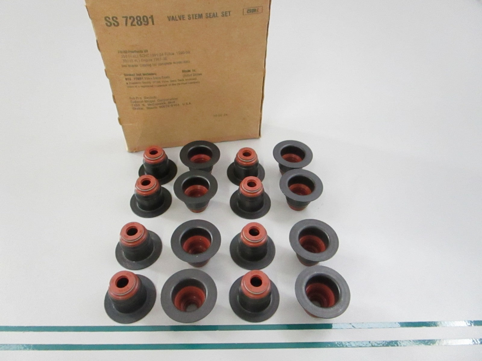 NEW SS 72891 Fel-Pro Valve Stem Seal Set 0810