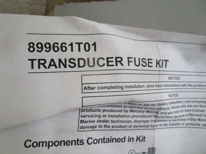 *NEW OEM* 0820 Mercury Quicksilver 19' Thru Hull Depth/Temp Sensor 79-8M0075630