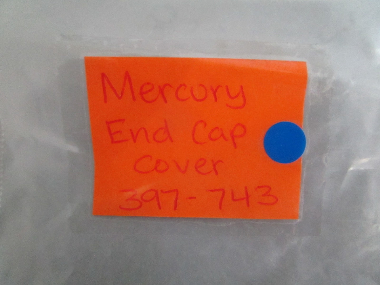 *NEW OEM* 0820 Mercury Quicksilver End Cap Cover 397-743