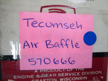 NEW OEM 570666 Tecumseh Air Baffle 0810