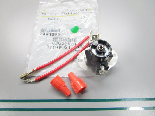 NEW OEM WP3391381 Whirlpool Fixed Thermostat 0810