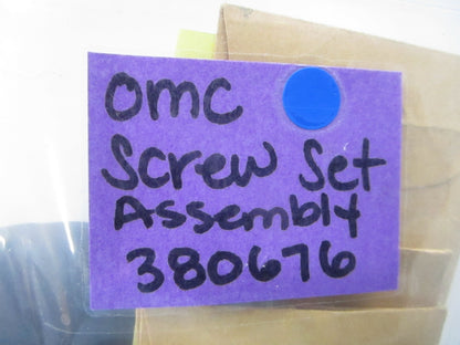 NEW OEM 380676 0380676 OMC Johnson Evinrude Screw Set Assembly 0810
