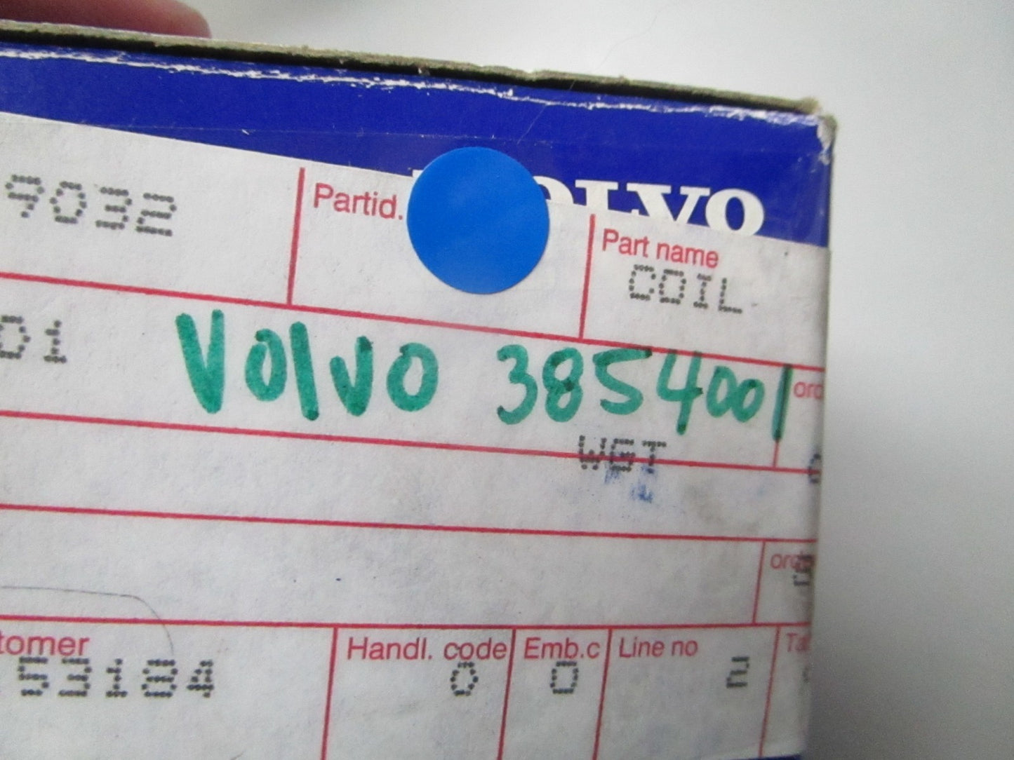 *NEW OEM* 0840 Volvo Penta Coil 3854001