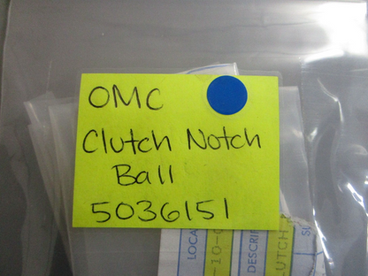 *NEW OEM* 0770 OMC Johnson Evinrude Clutch Notch  Ball 5036151 05036151