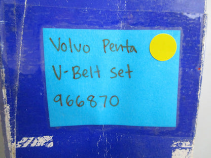 *NEW OEM* 0820 Volvo Penta V-Belt Set 966870