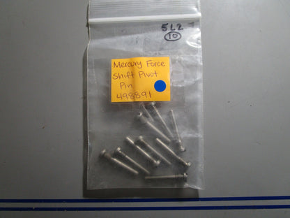 *NEW OEM* (LOT OF 2) 0810 Mercury Force Shift Pivot Pin 498891