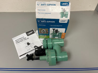 *NEW OEM* 0720 Orbit 3/4" Anti-Siphon Sprinkler Valve 57623-20