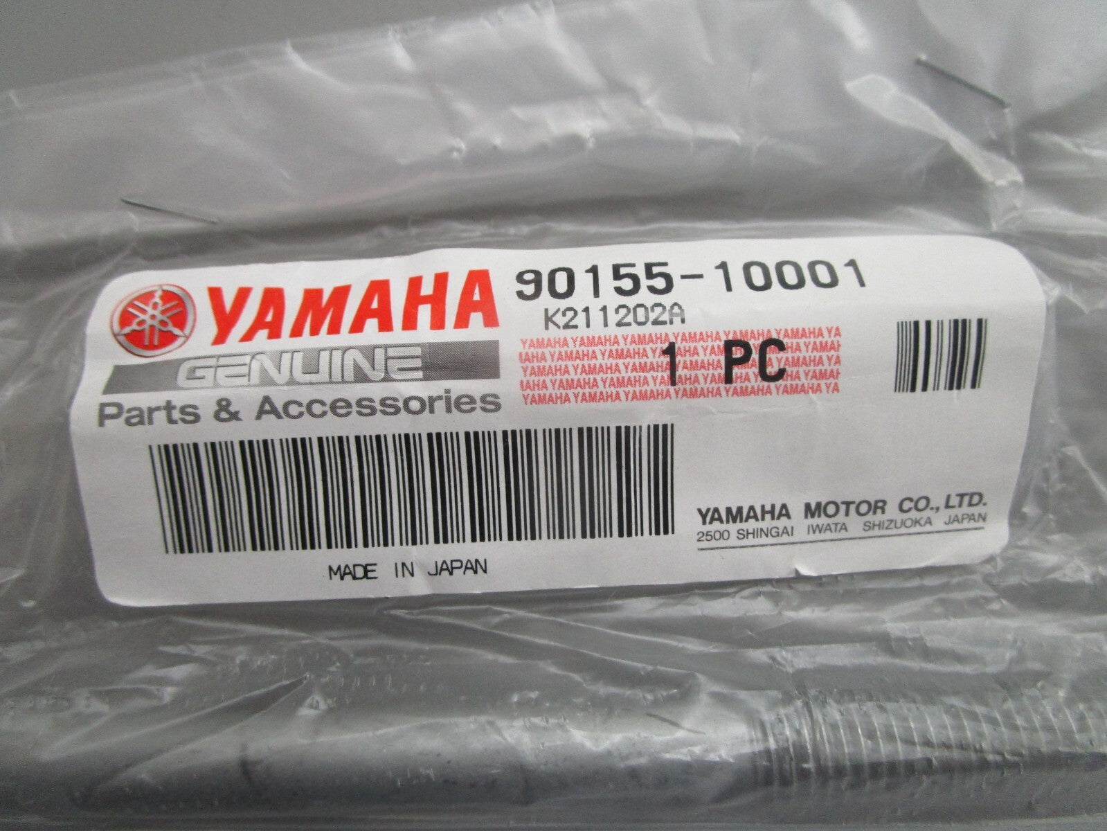 *NEW OEM* 0810 Yamaha Flat Fillister Screw 90155-10001