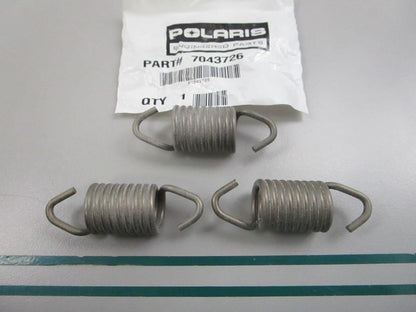 NEW OEM (LOT OF 3) 7043726 Polaris Exhaust Spring 0810