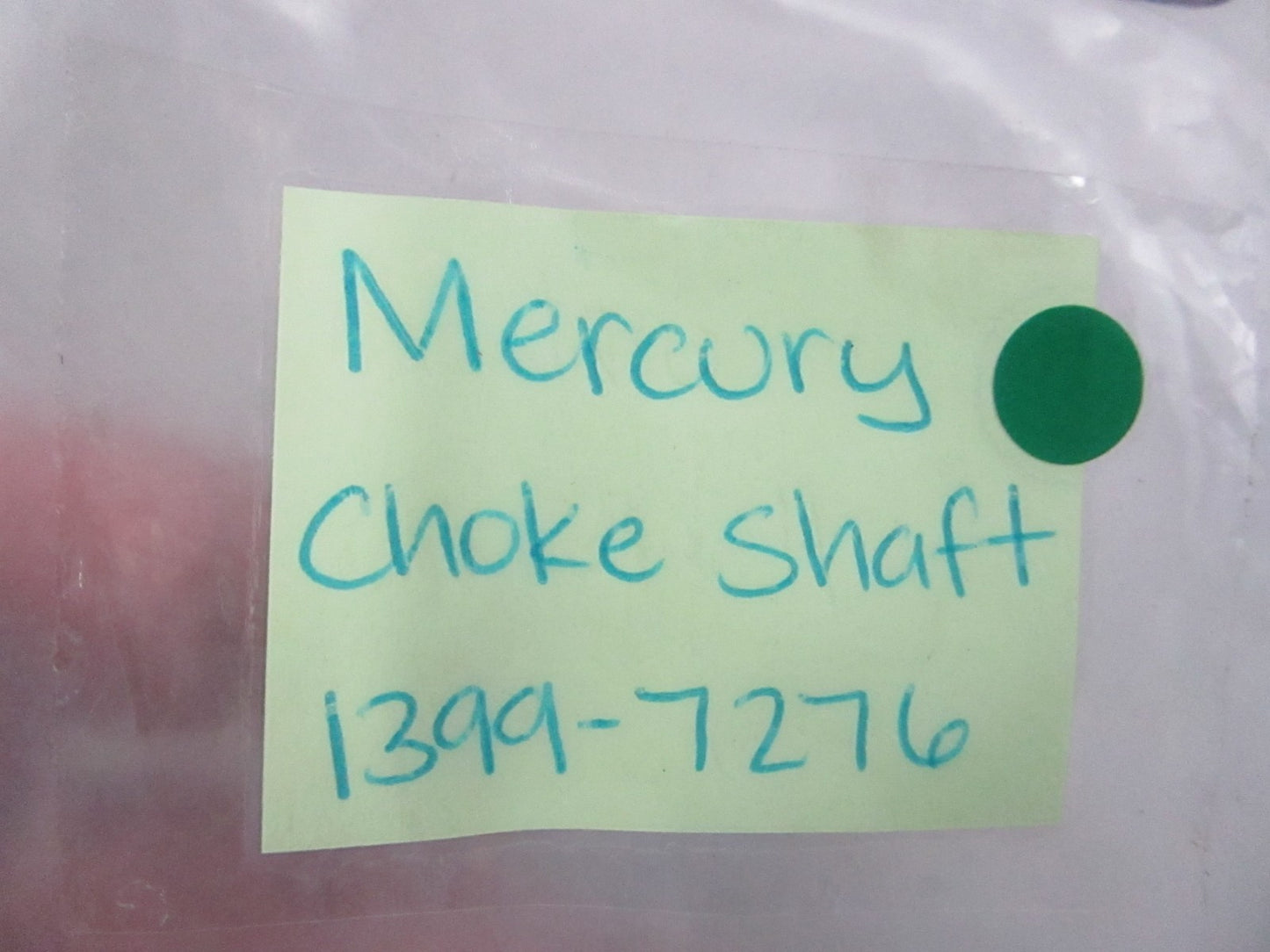 Mercury NEW OEM Choke Shaft 1399-7276 7.5HP 9.8HP 75HP 110HP Outboard NOS 0810