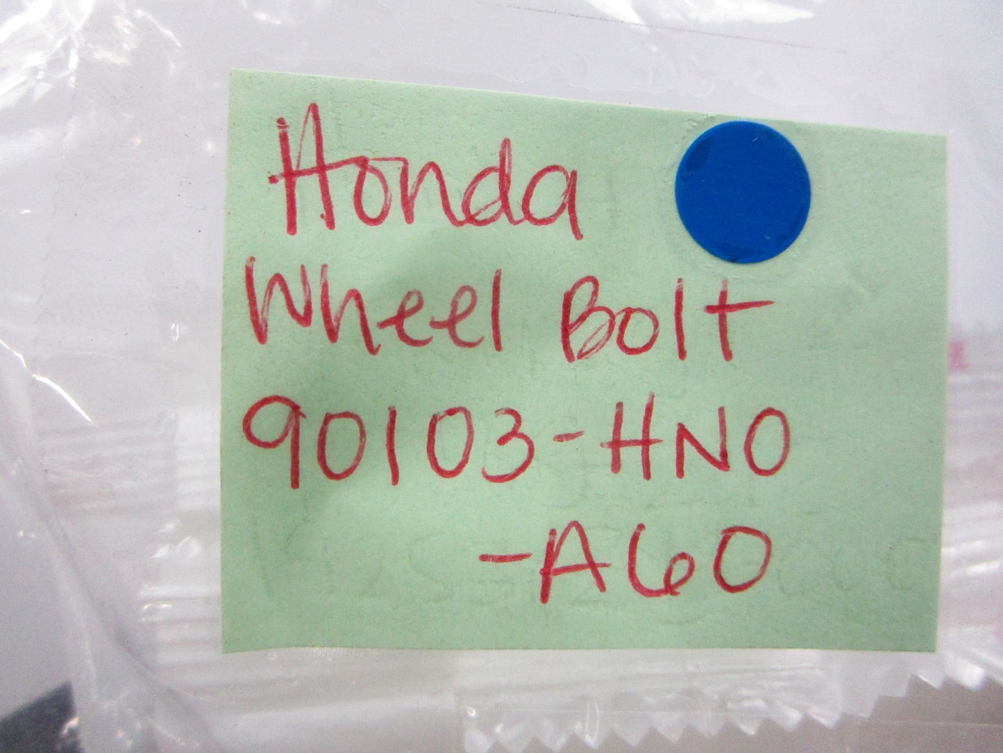 *NEW OEM* (LOT OF 2) 0810 Honda Wheel Bolt 90103-HN0-A60