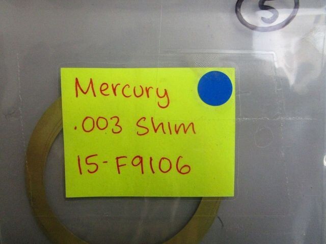 *NEW OEM* 0770 Mercury Quicksilver .003 Shim 15-F9106