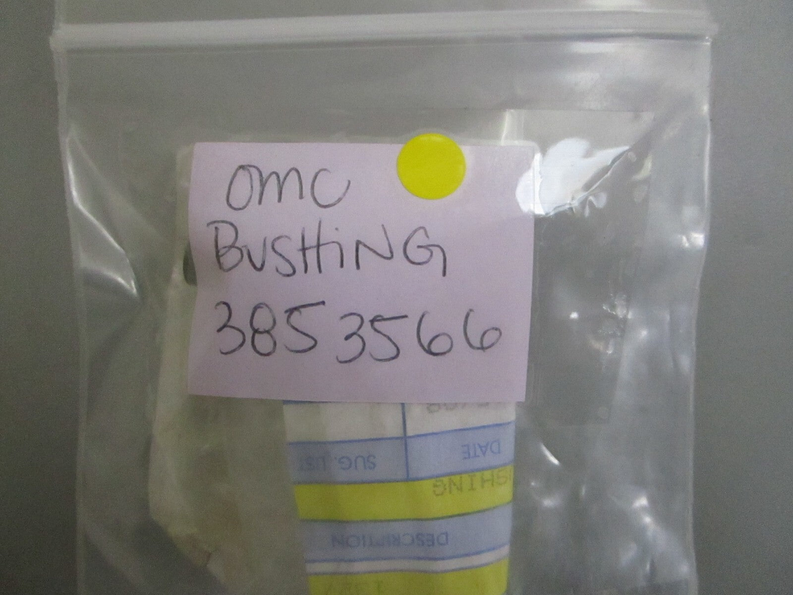 *NEW OEM* (LOT OF 2) 0750 OMC Johnson Evinrude BUSHING 3853566